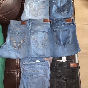 7 Hollister Jeans